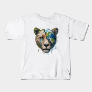 La terre en détresse Kids T-Shirt